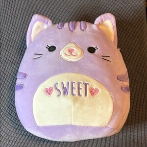 Adorable Purple Cat Plush Pillow-Squishmallows